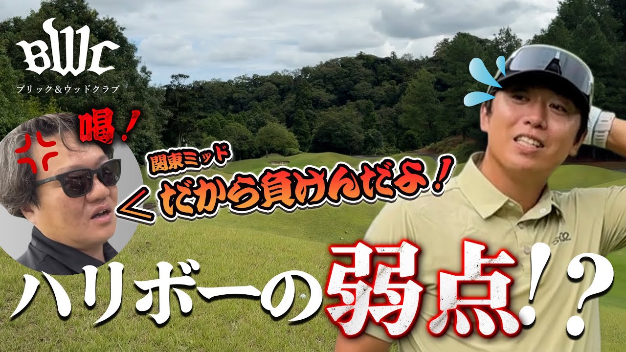 第四話「ハリボーの弱点!?」日本ミッドへの試練、ネコが胸を貸す！コース攻略【ブリック＆ウッドクラブ編】4-6H⛳️