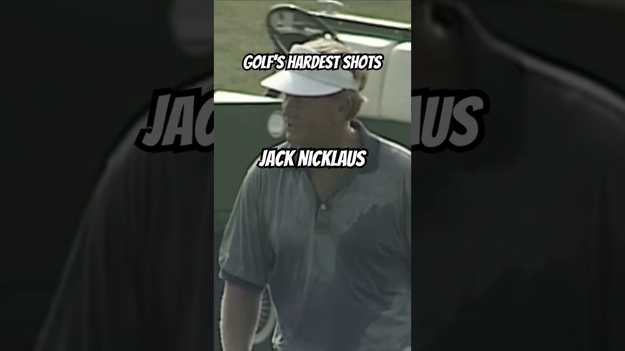 Jack Nicklaus Perfect Swing!🏌️PGA Highlights #golf #sports #highlights #golfswing #shorts