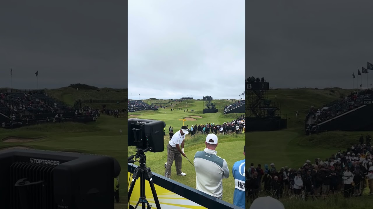 Jason Day golf swing from the Open at Royal Portrush #MalbonGolf #golf #golfswing #theopen