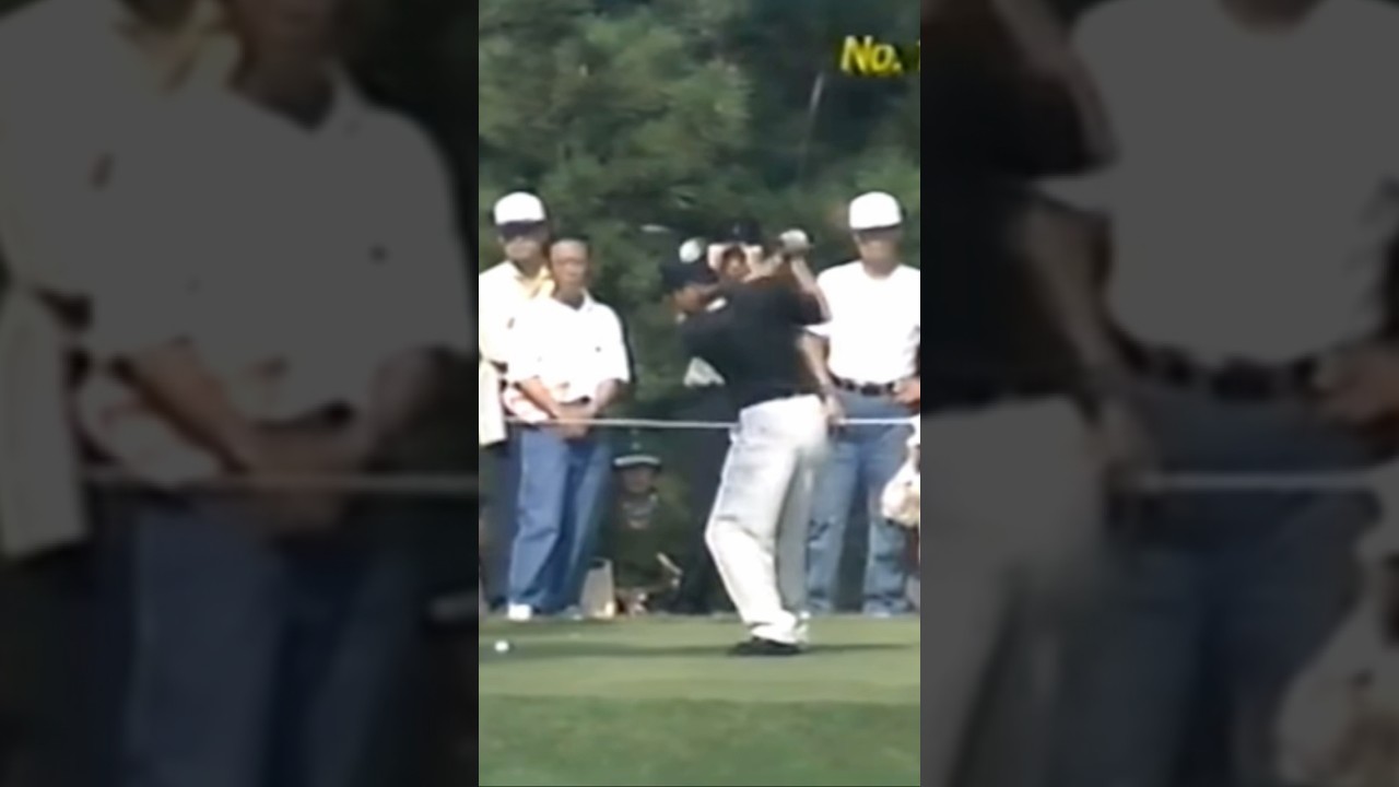 奥田靖己プロ ドライバーショット 1997日本オープン #ゴルフ #golf #golfswing #奥田靖己