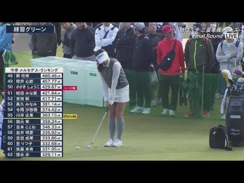 11月2日 樋口久子 三菱電機レディスゴルフトーナメント Final Round VOL.1