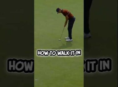 WALK it in Justin Rose Style...😎⛳🏌‍♂️ #golf #subscribe # walkitin
