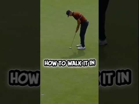 WALK it in Justin Rose Style...😎⛳🏌‍♂️ #golf #subscribe # walkitin