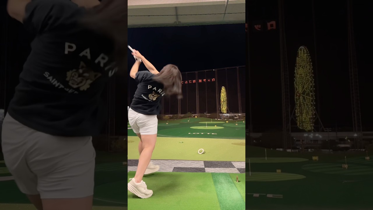 【最長飛距342ヤード】飛距離を伸ばすスイングのコツは〇〇！？　ヘッドスピードを上げる方法！　ドラコン　飛距離アップ　ゴルフレッスン　初心者　#short #shorts #shortsvideo