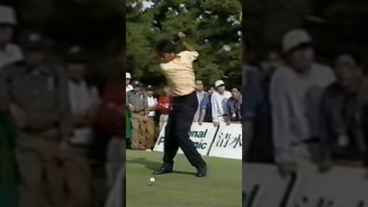 ジェット尾崎 マン振り🚀ドライバーショット #ゴルフ #golf #golfswing #ジェット尾崎