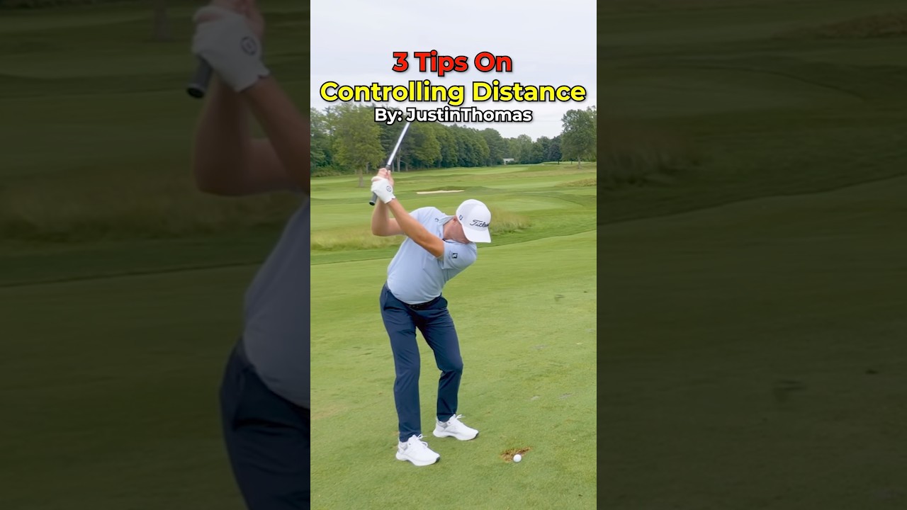 Justin Thomas’s Tips On Controlling Your Wedges #golfnetwork #golftechnique #golf #golflogix