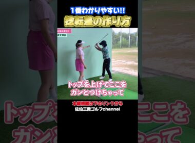捻転差のイメージが1番わかりやすい！