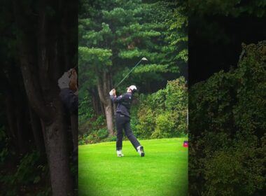 색다른 붓위기 우중 골프. #유현주 #문정민 #이재윤 프로. 드라이버 티 샷!#골프 #golf (구독은 좋아요)