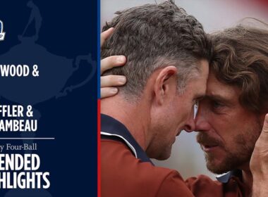 Fleetwood/Rose vs Scheffler/DeChambeau Extended Highlights | Saturday Four-Ball | 2025 Ryder Cup