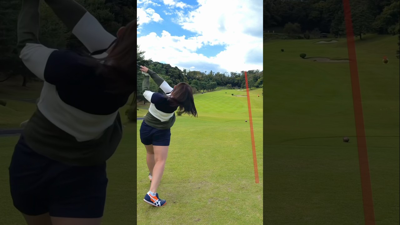 【最長飛距離342yd】飛距離を伸ばすスイングのコツは〇〇！？　ヘッドスピードアップ　練習方法　ドライバーショット　ゴルフレッスン　飛距離アップ　#short #shorts #shortsvideo