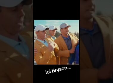 ブライソン・デシャンボーはロリー・マキロイについてこう言った #shorts #funny #golf