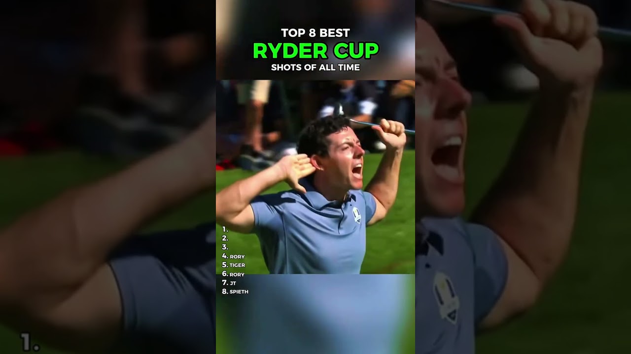 ライダーカップ史上最高の瞬間!! #ゴルフ #ゴルフスイング #ゴルファー #ゴルフライフ #ゴルフ #pgatour
