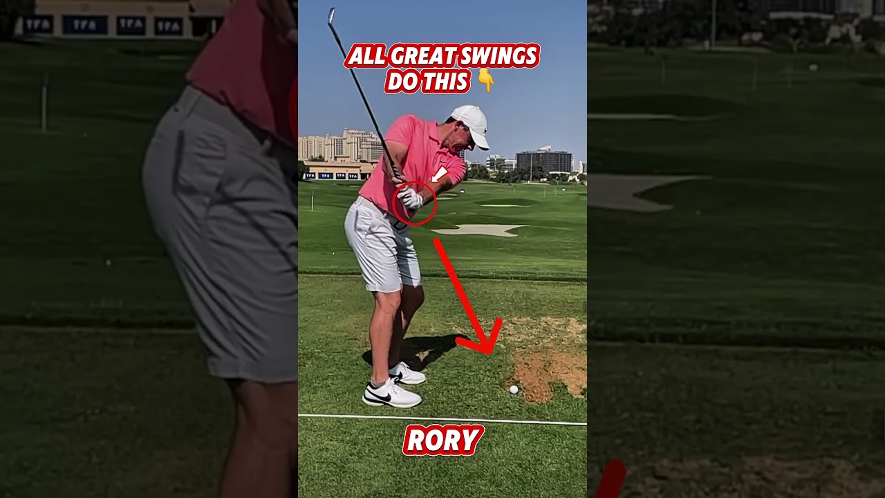 ロリー、スコッティ、タイガー・ウッズは全員、バックスイングでこれを行います⛳🔥