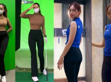 KLPGA 골프여신 유현주 프로의 멋진 테이크백!! 골프스윙!