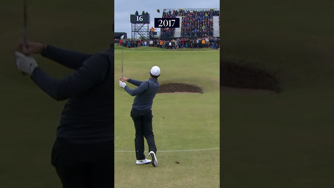 A Rory McIlroy Swing from Every Open He’s Played 🏌️‍♂️⏳ #golf