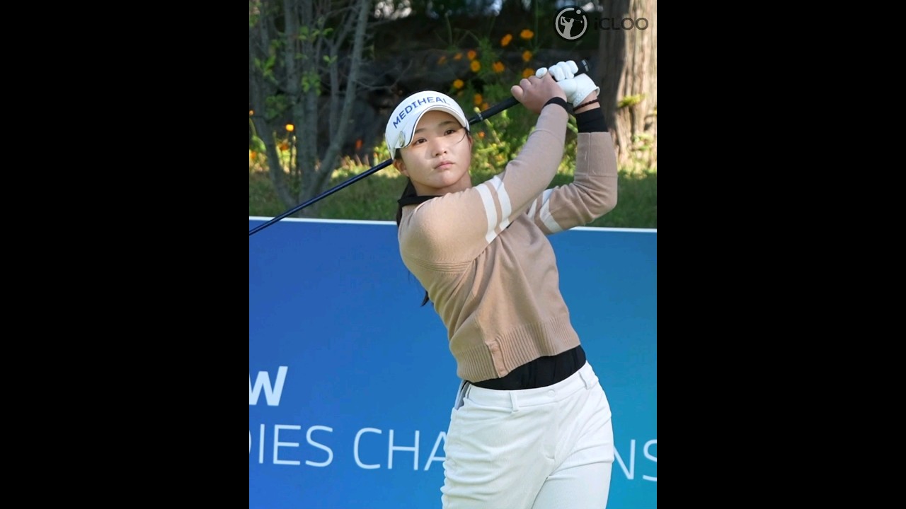 Simple and compact swing by Jihyo Jung, KLPGA tour professional