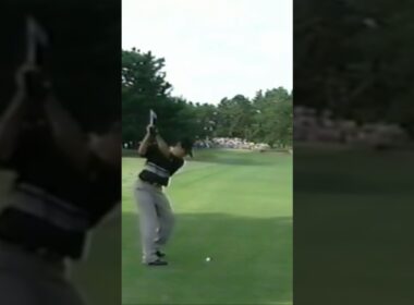 尾崎直道プロ アイアンショット 1998年日本オープン大洗 #ゴルフ #golf #ゴルフスイング #golfswing #尾崎直道