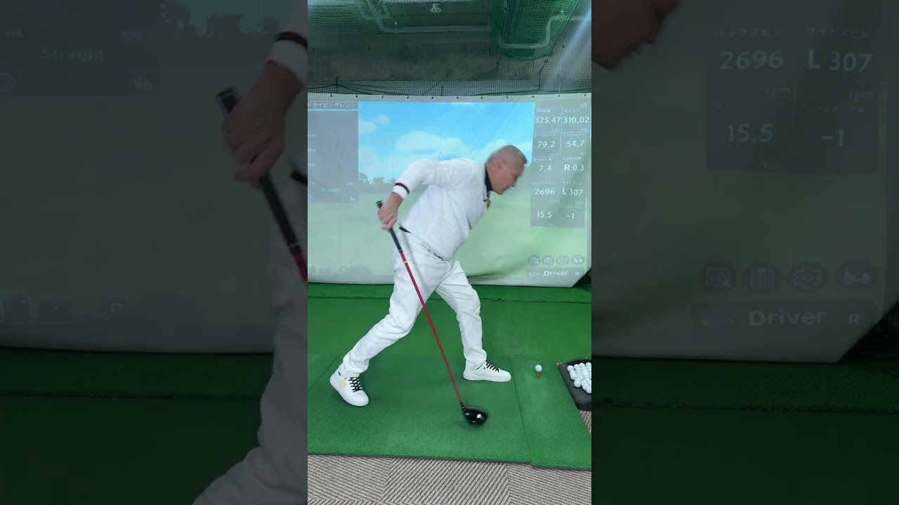 振りまくります！334ヤード！飛距離UP練習！！ #ゴルフ #ドラコンプロ #golf #飛ばし #ゴルフスイング #ゴルフ女子＃飛ばしレッスン＃振りちぎるGOLF生活#golf #334ヤード