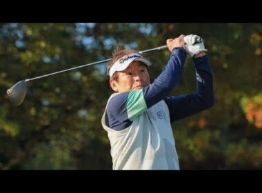 ゴールドの部は尾崎直道が２アンダーで首位　シニア・グランド・ゴールドクラシックb