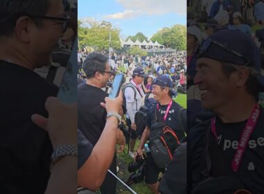 堀琴音 2025年日本女子オープン 優勝決定後シーン