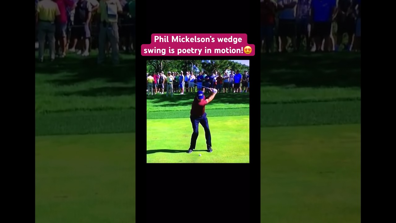 Phil Mickelson’s Wedge Swing Is a Masterclass 💥