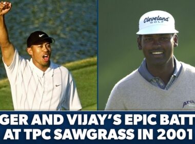 Tiger Woods vs. Vijay Singh | THE PLAYERS | Full Back 9 Broadcast