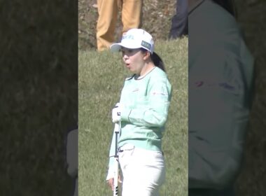 【WOW😲】堀 琴音 自身もびっくりのカップイン| 第41回伊藤園レディスゴルフトーナメント - Round1