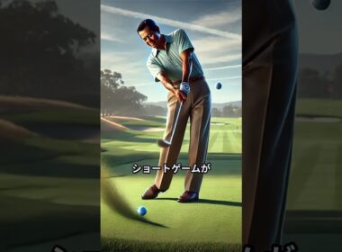 アプローチの軌道　#ゴルフクラブ  #ゴルファー #デシャンボー＃golf # ゴルフ #プロゴルファー #ゴルフクラブ  #マスターズ #メジャー #チップショット #アプローチ #転がしアプローチ