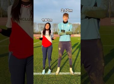 I Met World's Tallest Goalkeeper 🙈📏