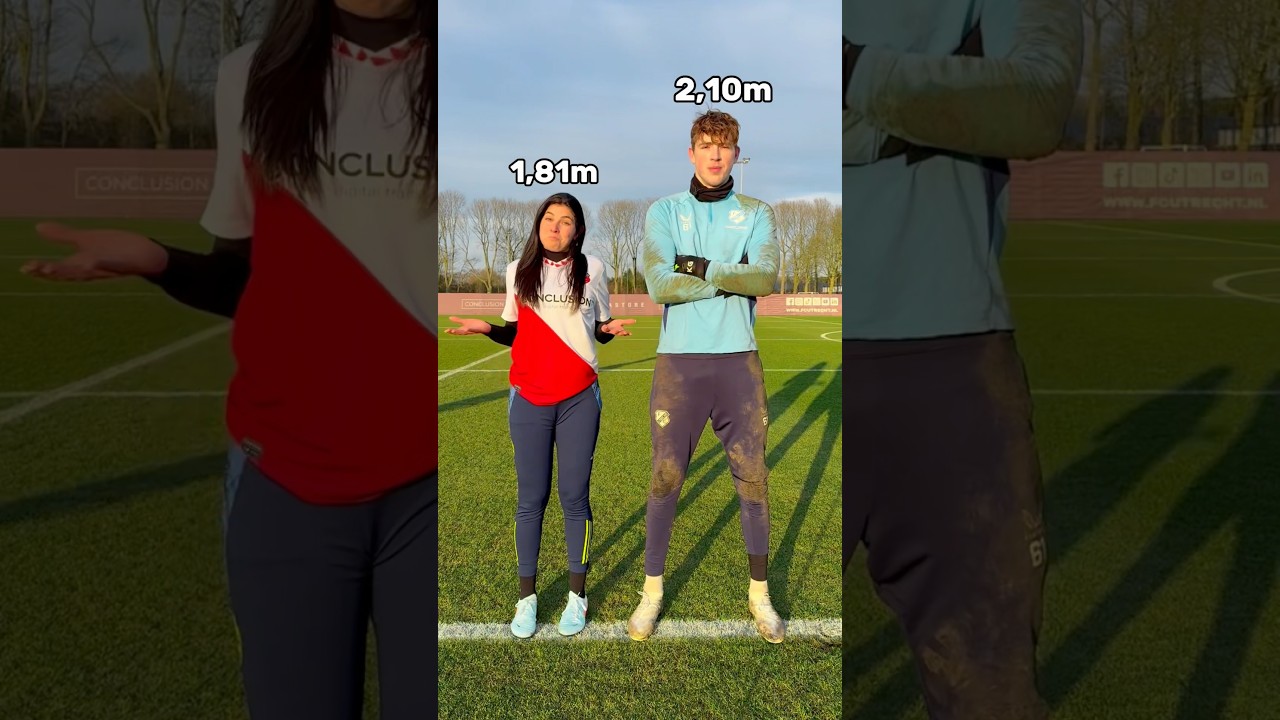 I Met World's Tallest Goalkeeper 🙈📏