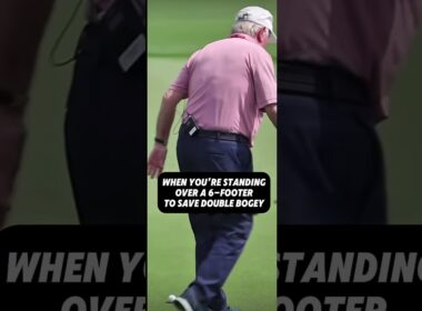 ジャック・ニクラウスでさえ自分のパットがどうなるか分からないとき😂