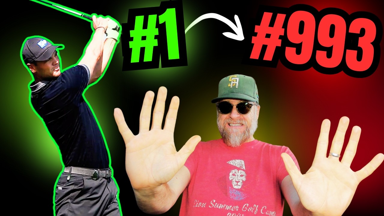 カイマーを世界ランキング1位から993位に押し上げたスイングの変化