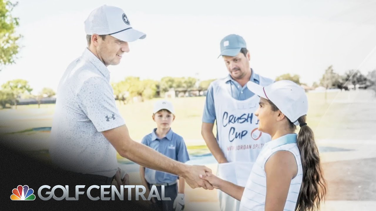 Jordan Spieth on significance of Crush It! Cup: 'Kids are the future' | Golf Central | Golf Channel