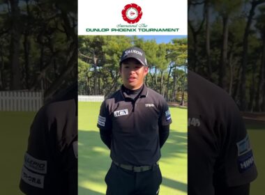 ダンロップフェニックストーナメント2025　出場プロメッセージ⑦ #shorts