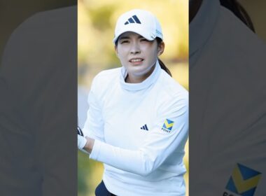 渋野日向子、運命の一打で首を負傷──大王製紙エリエールレディスで無念の途中棄権