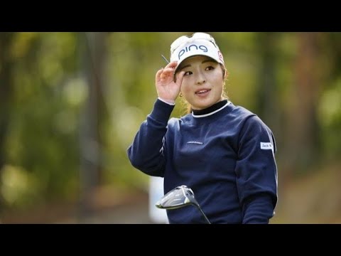 ＜速報＞年間女王かかる佐久間朱莉は前半1アンダー　木戸愛ら4人が並ぶ首位で折り返しgg