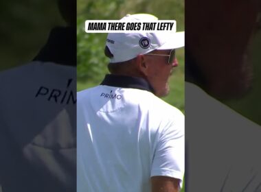 King Phil Mickelson's Short Game Reign Continues 😤 #philmickelson #golf #livgolf #birdie