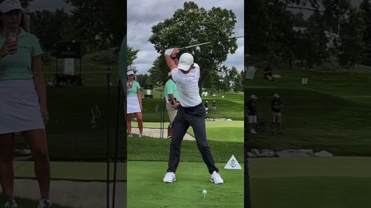 Rory McIlroy Driver Swing Slow Motion FO