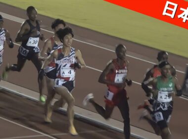 日本新記録の誕生！7組 男子10000m 八王子ロングディスタンス陸上2025