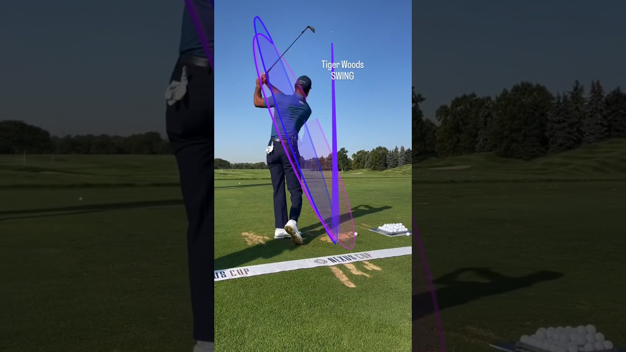 @tigerwoods Short Game Swing. Traced by shashot app @shashot.official #golfswing #골프스윙 #ゴルフスイング