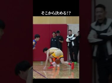 ウィンターカップ準優勝 鳥取城北 田中碧月 そこから決める！？ #バスケ #clnet #futureboundclassic