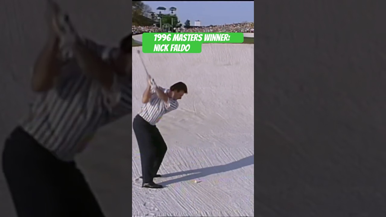 1996 Masters Winner Nick Faldo #nickfaldo  #themasters #augusta #golf #golfswing