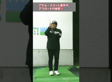アダム・スコット選手のアプローチの秘密②（バンスを使え！）#shorts
