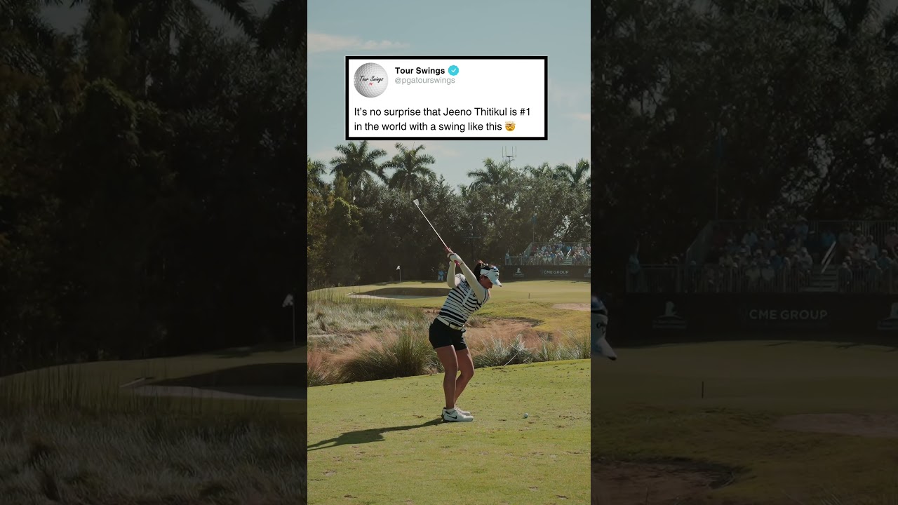 SWING OF THE #1 LPGA TOUR PLAYER IS FLAWLESS