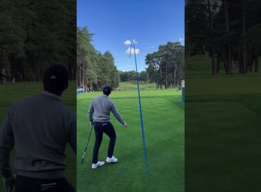 Up, over, and around the back nine at Wentworth with Rory McIlroy.