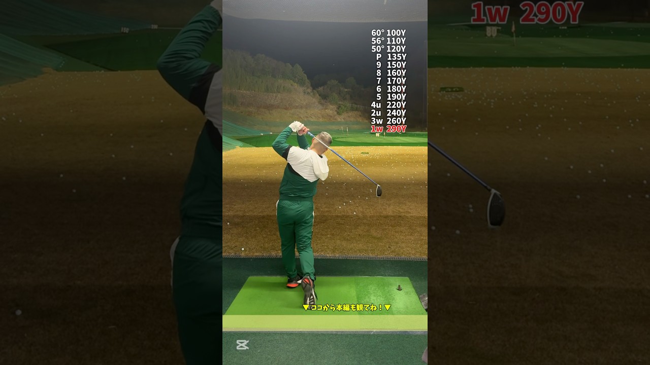 【丸塚さん】九州ミッド決勝出場者の番手別飛距離［⛳️番手別再投稿シリーズ］