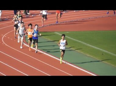 【柏田恵治選手】20251115佐賀長距離記録会 男子5000m5組