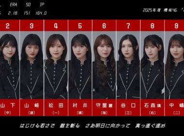 【激強】2025年度櫻坂46 PSオーダーで1−9