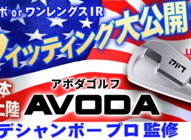 あのデシャンボーが監修したクラブメーカー！アボダゴルフ【AVODA】のアイアンが未来のセッティングすぎた！【第一ゴルフ】