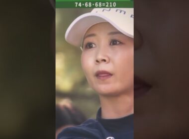 【金澤志奈】リコーカップ最終日　ドライバーショット #golf #ゴルフ #ゴルフ女子